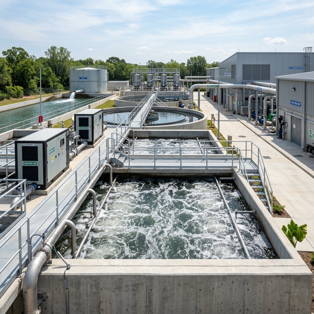 STP sewage treatment plant design
